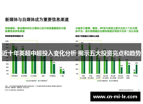 近十年英超中超投入变化分析 揭示五大投资亮点和趋势